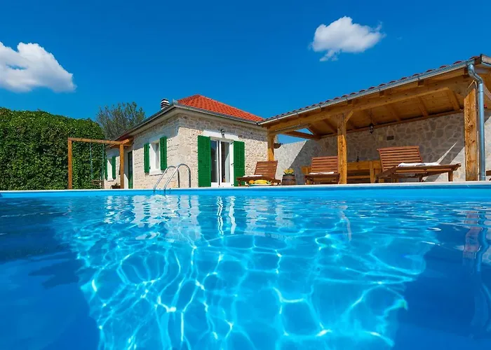 Ana With Pool National Park Krka Puljane